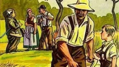يحكى أن اخوين لكل منها مزرعه يفصل بين المزرعتين قصه كامله