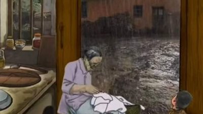 قصه يحكى أن رجلاً فقيراً، كان يجمع الحجارة كامله بقلم سمير شريف