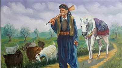 كان في قديم الزمان رجلا يعيش في قريه صغيره