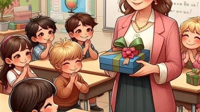 هديه المعلمه