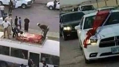 الجار قبل الدار كان أحد الآباء يستعد للاحتفال بزواج ولده