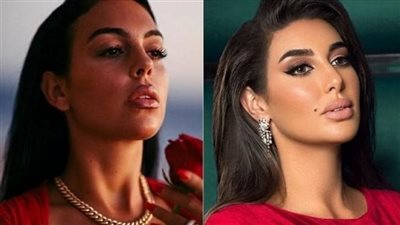 بغياب جورجينا اول ظهور لياسمين صبري برفقة رونالدو